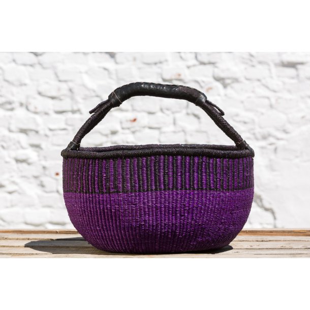 Bolga kurv fra Ghana - lilla