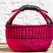 Bolga kurv fra Ghana - Pink