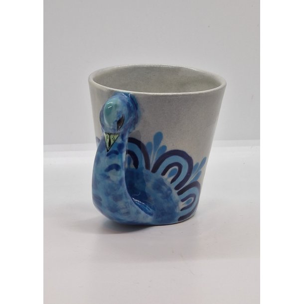 Peacock - Hndmalede krus fra Guatemala