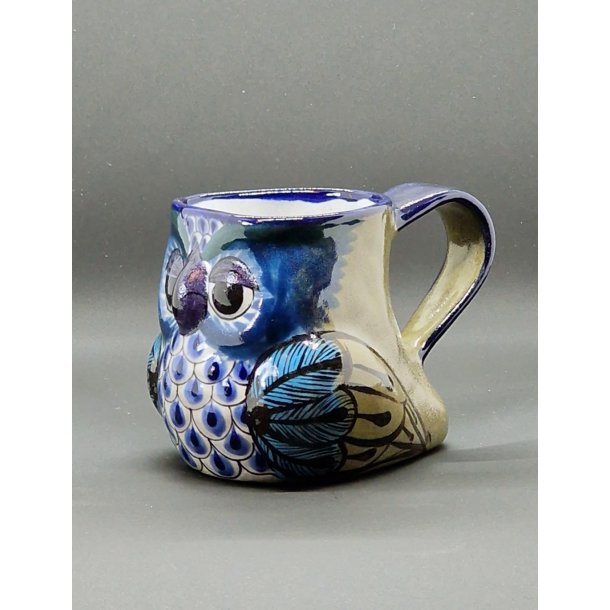 Uglekop - H�ndmalede krus fra Guatemala