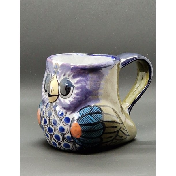 Uglekop - H�ndmalede krus fra Guatemala