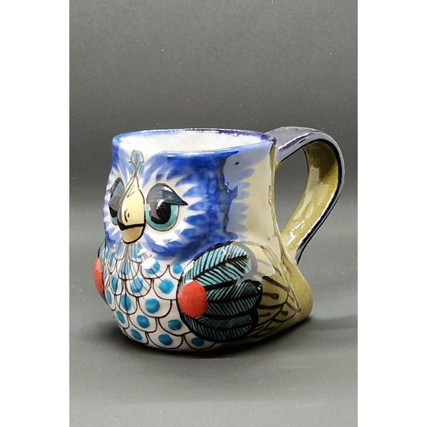 Uglekop - H�ndmalede krus fra Guatemala