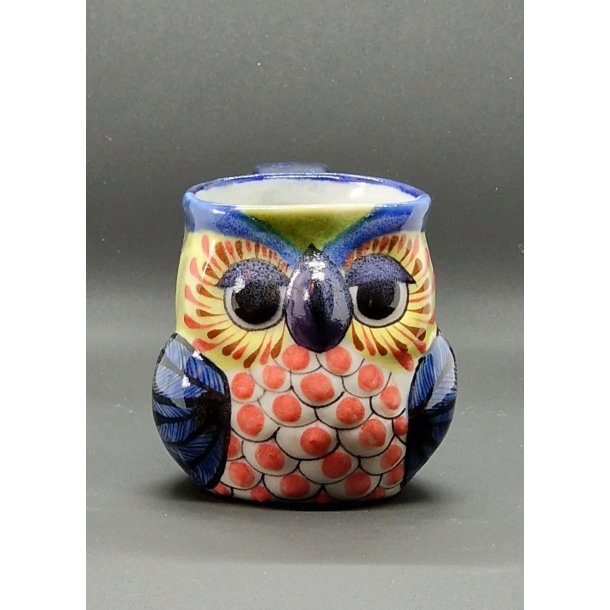 Uglekop - H�ndmalede krus fra Guatemala