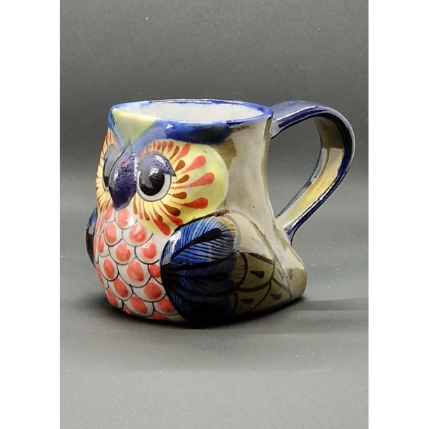 Uglekop - H�ndmalede krus fra Guatemala