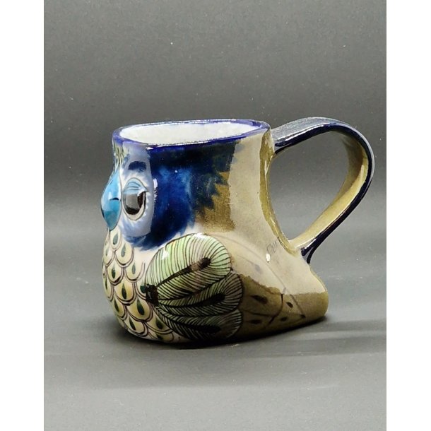 Uglekop - H�ndmalede krus fra Guatemala