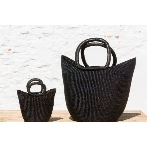 U-shape hndflettet indkbskurv - SMALL