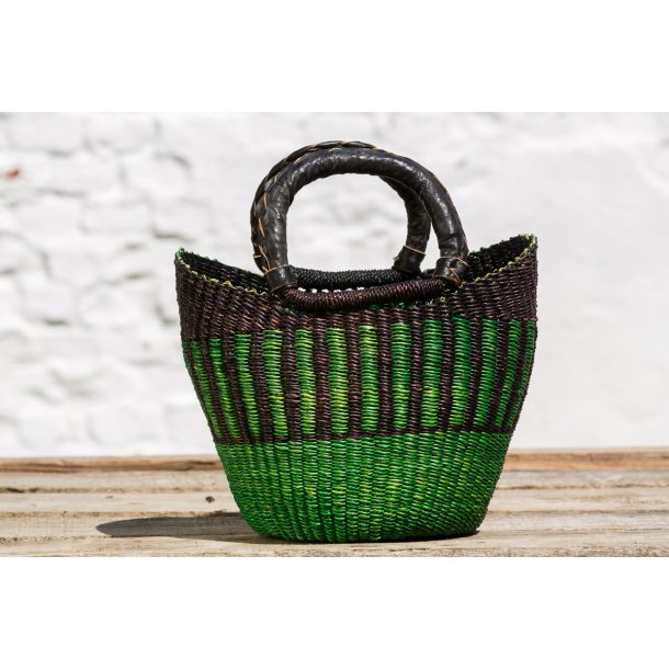 U-shape hndflettet indkbskurv - SMALL