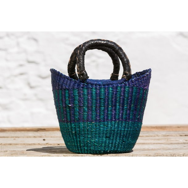 U-shape hndflettet indkbskurv - SMALL