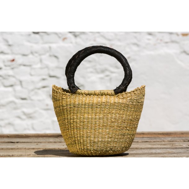 U-shape hndflettet indkbskurv - SMALL