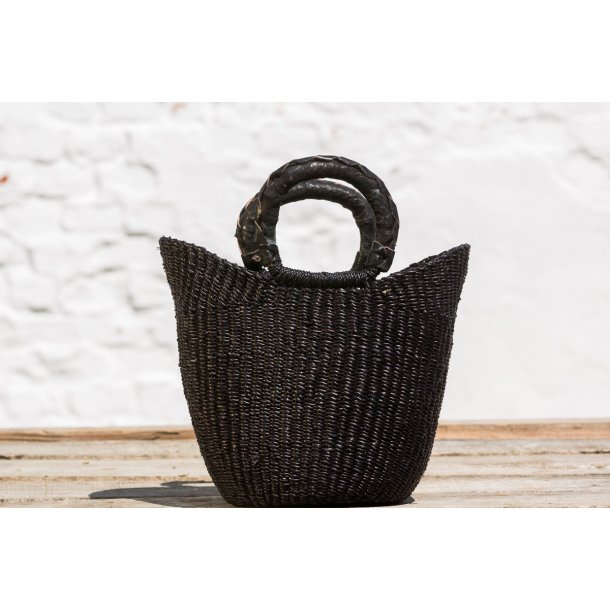 U-shape hndflettet indkbskurv - SMALL
