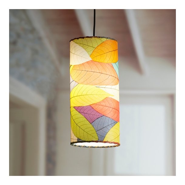 Pendant cylinderformet - multifarvet 