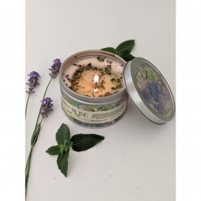 Duftlys i metalboks - Soooth Lavender
