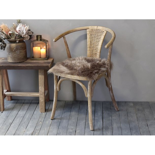 Imiteret skind Mokka