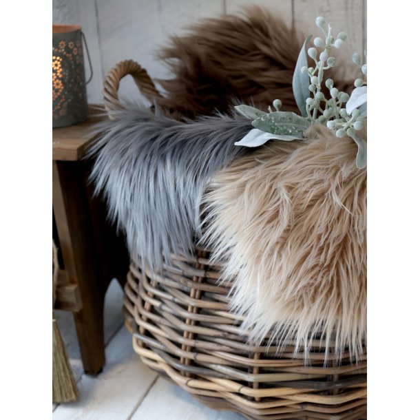 Imiteret skind Mokka