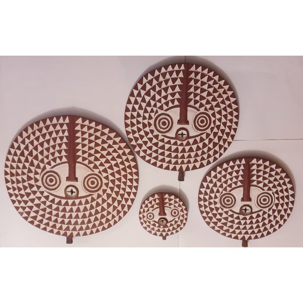 BOBO  Afrikansk trmaske til vgdekoration - Burkino Faso