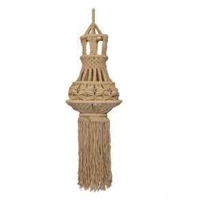 Makram knyttet loft lampe Stor