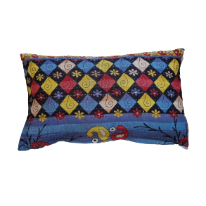 Vintage sari bomuldspude 30x50 cm