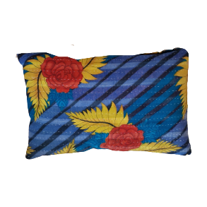 Vintage sari bomuldspude 30x50 cm