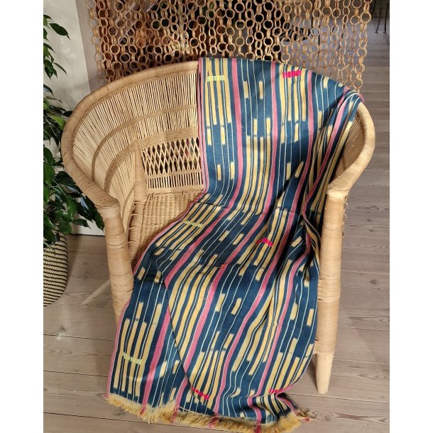 Afrikansk Baule vintageplaid eller dug