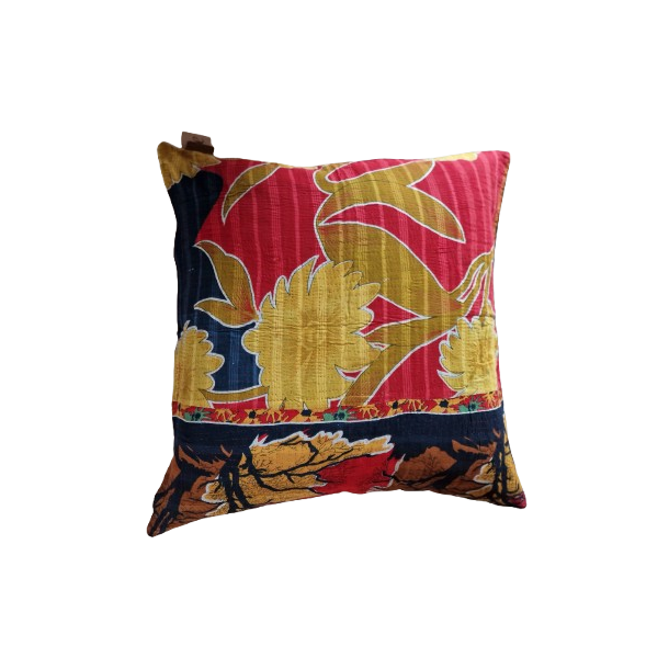 Vintage sari bomuldspude 60x60 cm