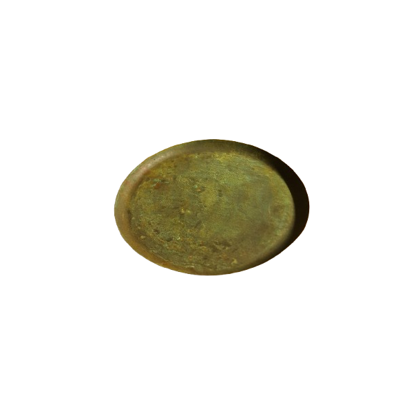 patineret rund jernfad 