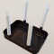 Adventsbakke / jernbakke med lysholdere