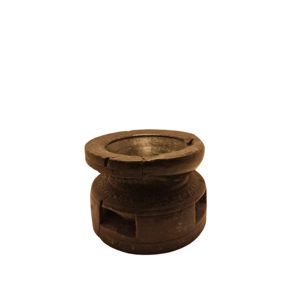 Sort vintage bloklysholder