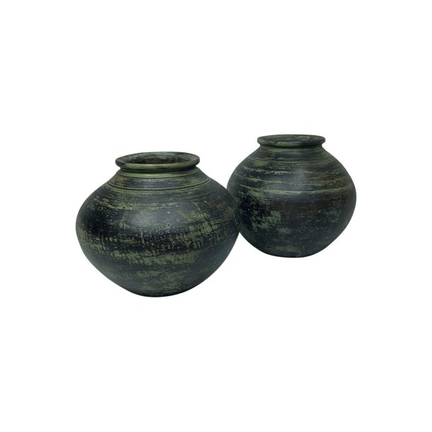 H�NDLAVET LERKRUKKE GR�N/SORT