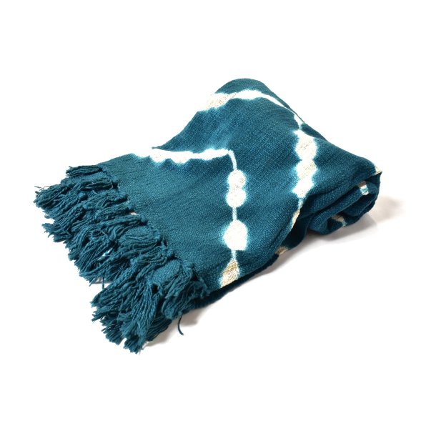  Indisk Shibori plaid