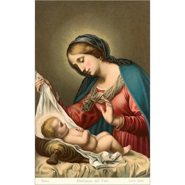 Dobbelt Vintage postkort med kuvert