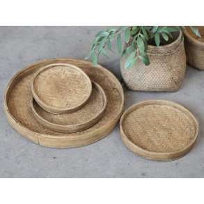 Fad med fletmnster 26cm