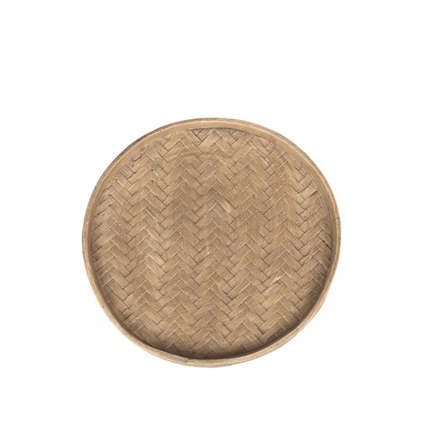 Fad med fletmnster 26cm