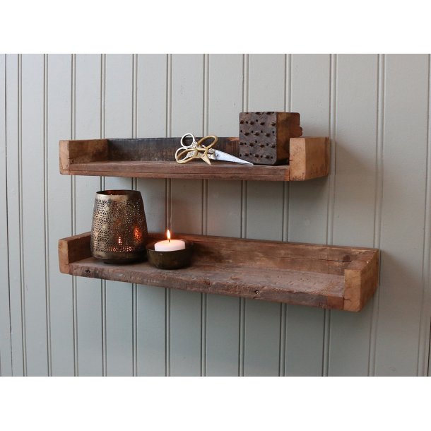 Grimaud hylde i genbrugstr fra Chic Antique 50cm