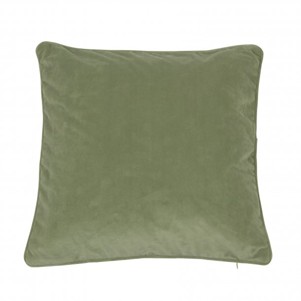 Velour pude 45x45cm Agave