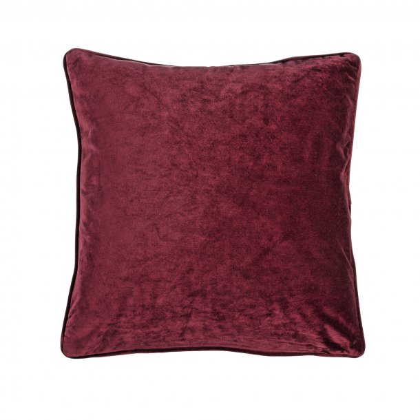 Velour pude 45x45cm vinrd