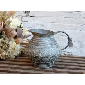 Dekorativ kande i antik zink fra Chic Antique