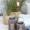 Potteskjuler / krukke med bambuslook fra Chic Antique - Natur/Large