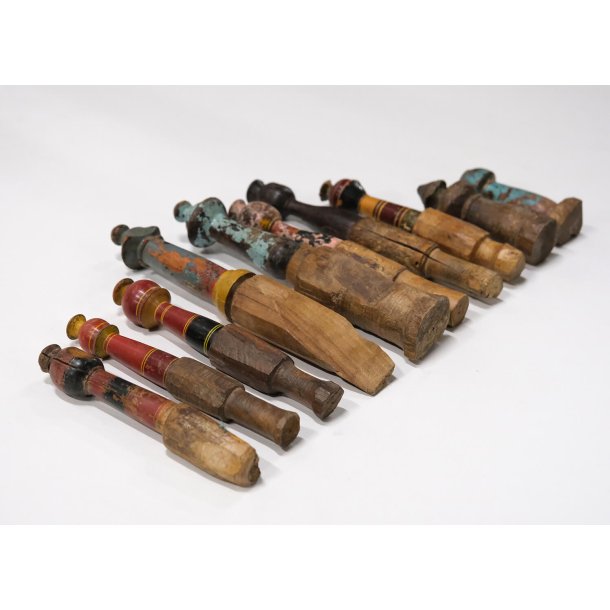 Sm dekorative trpinde med maling