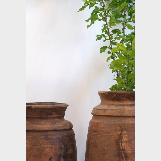 Trademark Living Stor autentisk krukke i tr - KUN 1 TILBAGE!