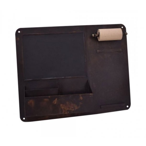 Stor Husketavle i rustik metal