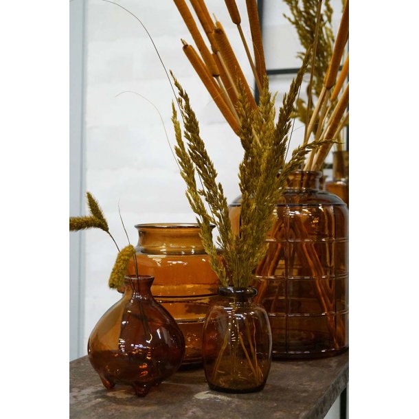 Shape glasvase m�rk rav fra trademark Living