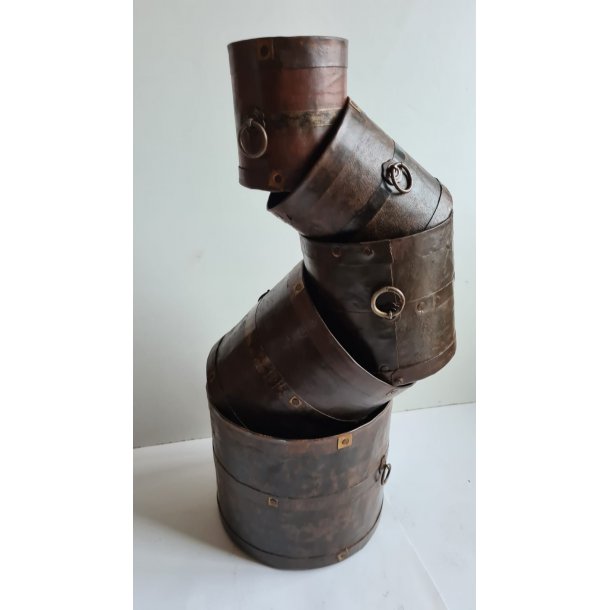 Spande i genbrugsjern - 5 st�rrelser