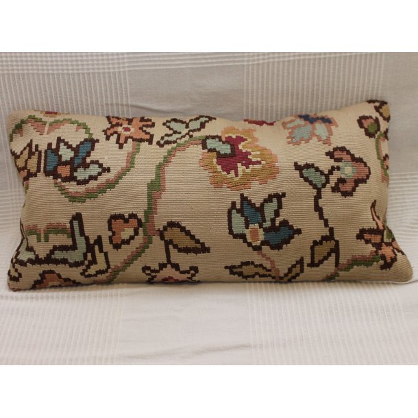 Tyrkisk Kelim pude 30x60 cm
