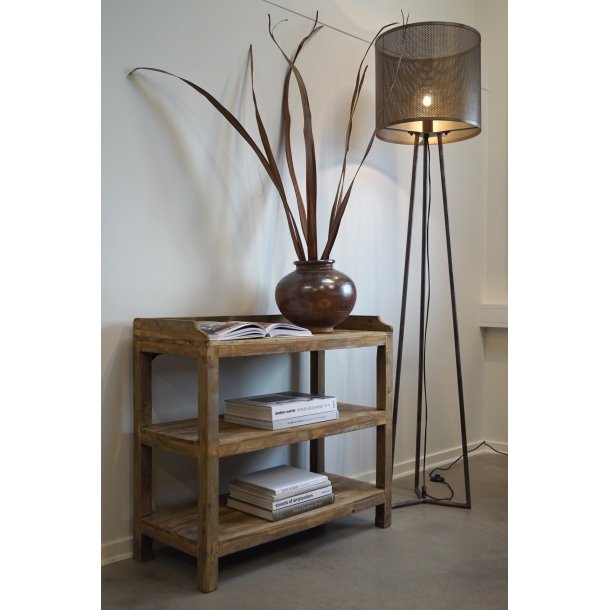 Gamle lerkrukker med patina