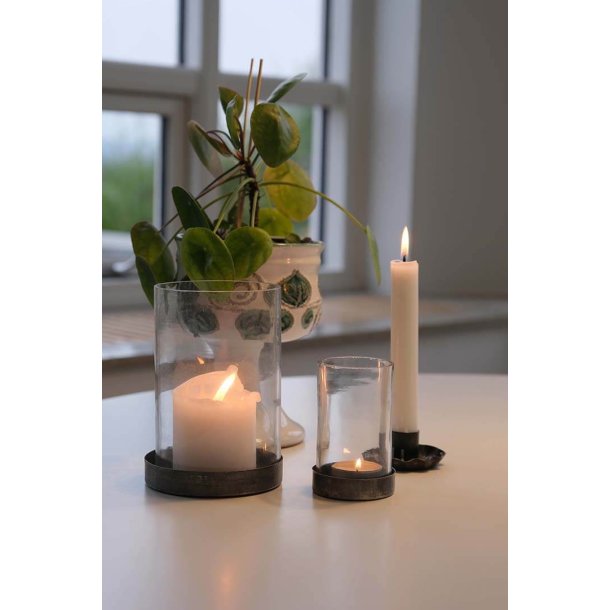 Flower lysestage i metal