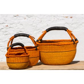 Bolga kurv fra Ghana - Orange