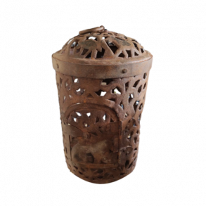 Lyshus i rusten jern - stor