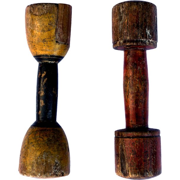 Vintage musikinstrument i tr� fra Indien