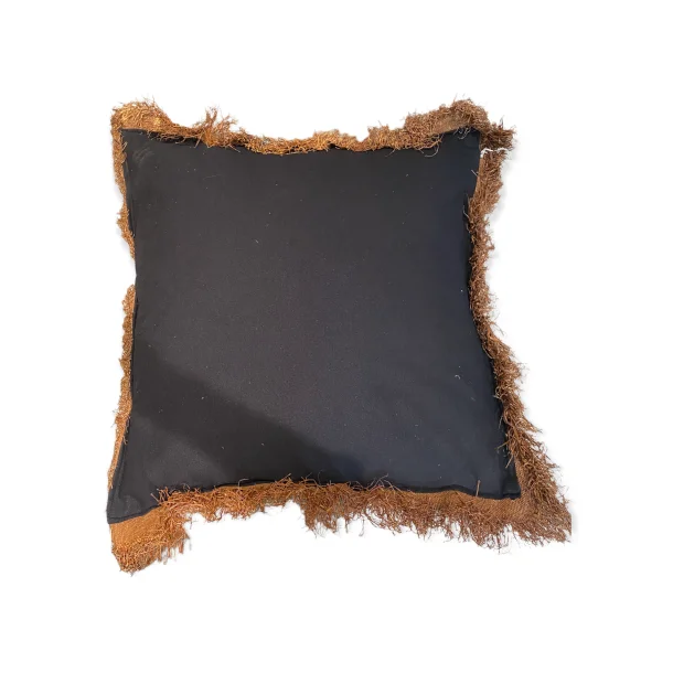 Showa pude med frynser 65x65cm