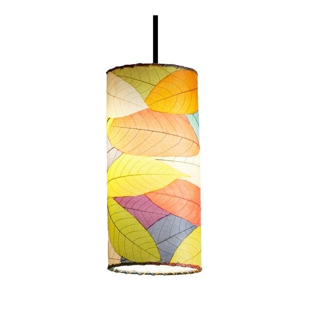 Pendant cylinderformet - multifarvet 